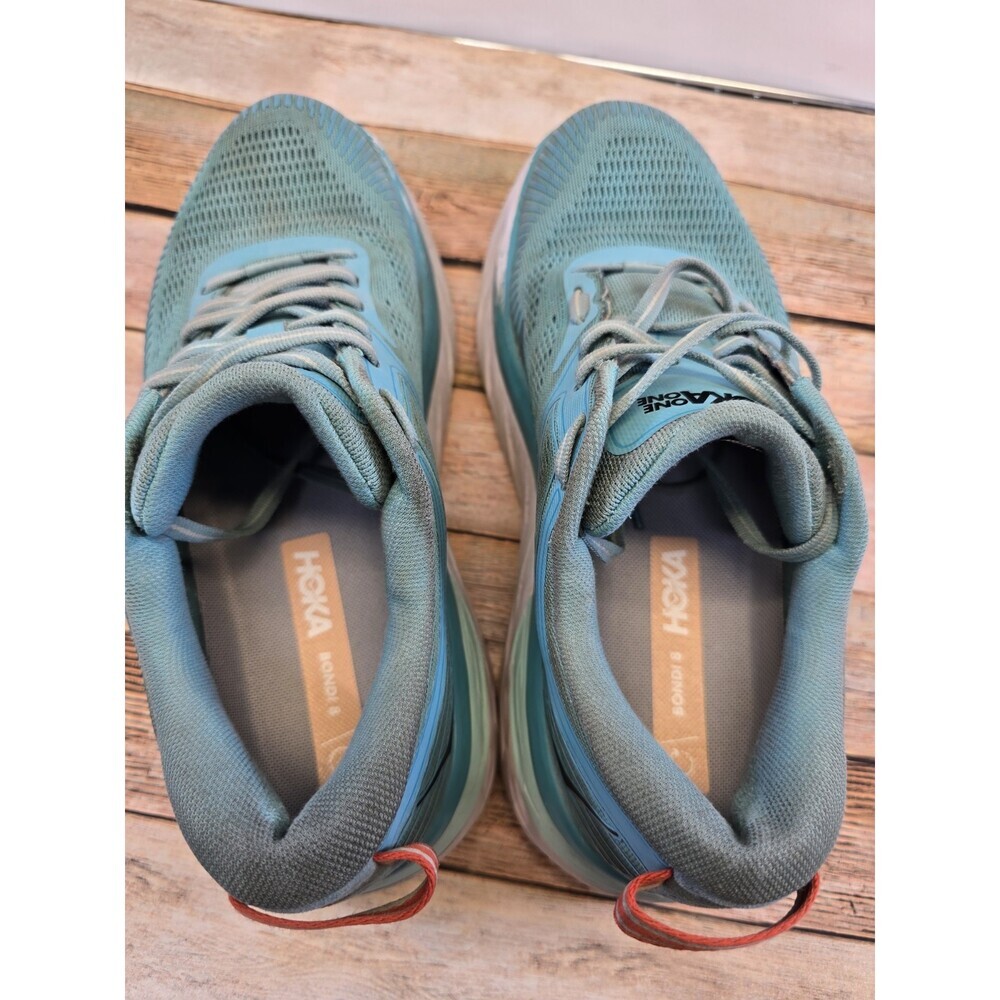 Hoka One One Bondi 7 Shoes Aqua Blue Women’s Size 8.5 1110519 - Picture 8 of 8
